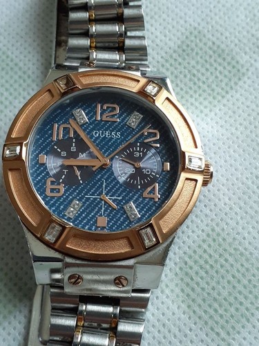 Orologio guess quarzo bicolore - guess,