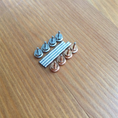 Tubo asta rivetto orologio - rivetto,
