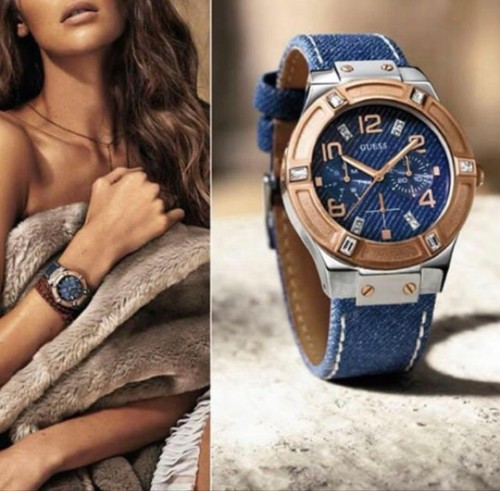 Orologio donna guess denim - donna,
