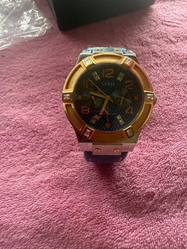 Cintura orologio guess denim - cintura,